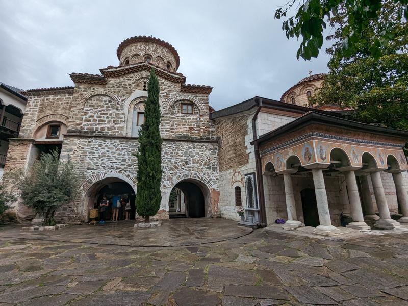 Inner courtyard of the Monastery